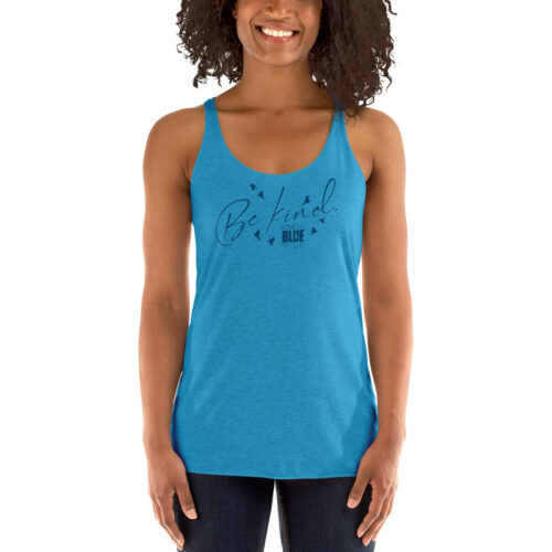 Women's Fitted "Be Kind" Racerback Tank